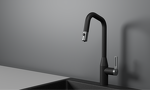 Превью картинка Смеситель для кухни GRANULA 8171, ЧЕРНЫЙ #1