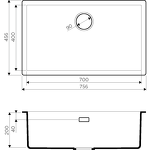 Превью картинка Omoikiri Yamakawa 75-U/I-WG Artceramic/wind green #3
