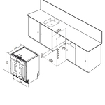 Превью картинка Посудомоечная машина 60см встраиваемая Weissgauff BDW 6038 D Inverter Autoopen #27