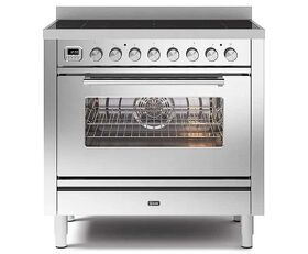 Картинка ILVE PI096WE3/SS нержавеющая сталь (фурн. сатинированная сталь)