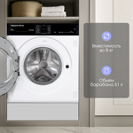 Превью картинка Машина стиральная встраиваемая Zigmund & Shtain BWM 04 #4