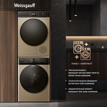 Превью картинка Машина сушильная Weissgauff WD 5910 Heat Pump Champagne #24