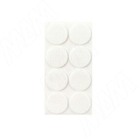 Картинка PULSE Подпятник самоклеящийся круглый D35 мм, белый, 8 шт. (HR35-W)