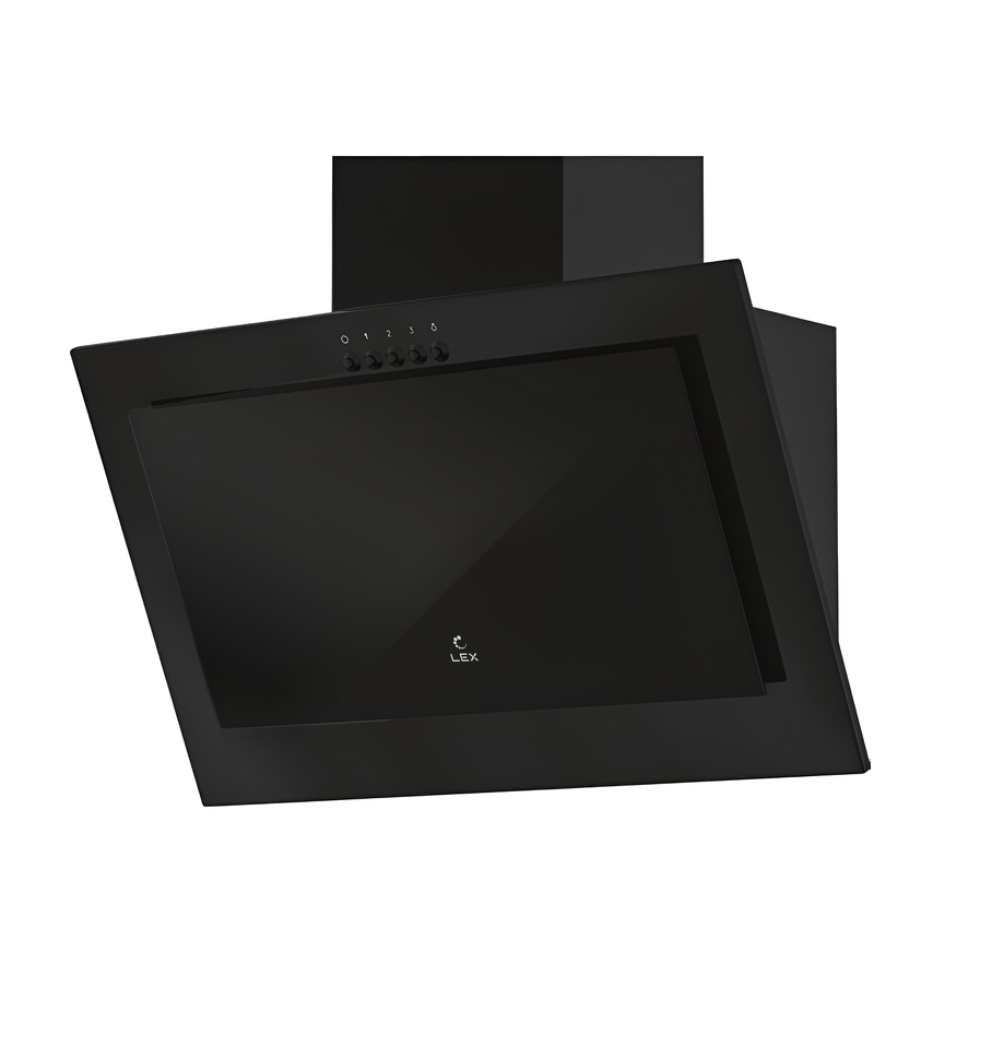 Фото Наклонная вытяжка Lex MIO G 600 BLACK воздухоочиститель