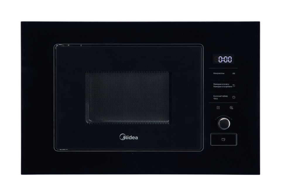 Фото Печь микроволновая встраиваемая Встраиваемая СВЧ печь Midea MI92170GB