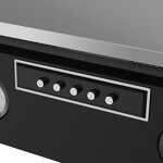 Превью картинка Наклонная вытяжка Maunfeld Bridge 60 нержавеющая сталь\черное стекло #8