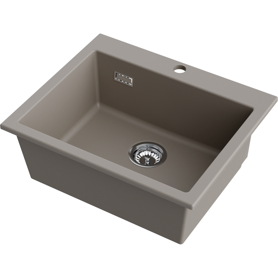 Фото Omoikiri Omishima 60-DG Matt Natceramic/dust grey матовый