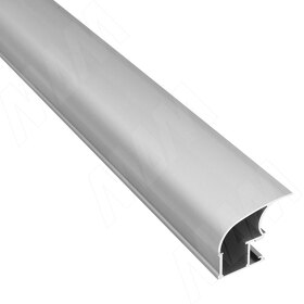 Картинка PULSE INTEGRO Широкая профиль-ручка асим. серебро (анод), L-5400 (IN01240A)