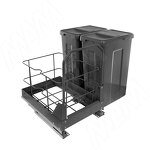 Превью картинка PULSE MOVEBOX F40 Система сортировки и хранения, платформа, 2 емкости (2x21), полн.выдв., плавн.закр., графит (WRB402-42DGPFS) #3