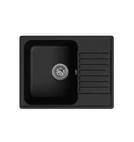 Картинка Lex GARDA 620 BLACK кварцевая мойка