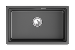 Превью картинка Кварцевая мойка GRANULA 7303iU, ШВАРЦ #2