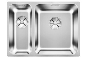 Картинка Blanсo SOLIS 340/180-IF чаша справа нерж.сталь полированная с отв. арм. InFino®