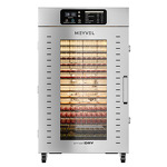 Превью картинка Сушилка для овощей и фруктов Дегидратор Meyvel MDH18-1S (Inox) #2