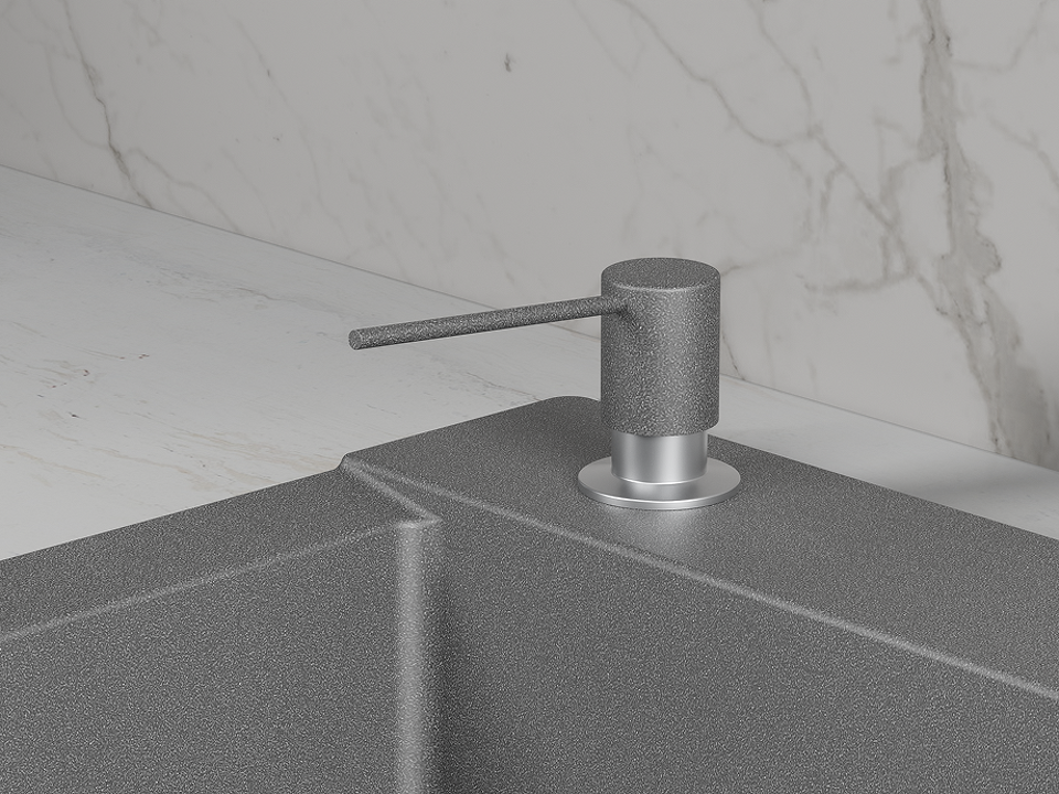 Фото Дозатор GRANULA 22PD, ГРАФИТ (ЧЁРНО-СЕРЫЙ)