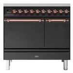 Превью картинка Центр варочный ILVE PD09IQNE3/MGP матовый графит (фурн. медь) #1