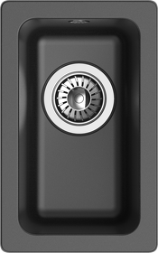 Картинка Rivelato BERKANA 25 подст.монтаж 1-чаш 305*455 antracite