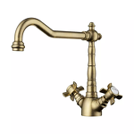 Превью картинка Смеситель для кухни Omoikiri Tokigawa-AB-022 латунь/античная латунь #1