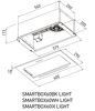 Превью картинка Полновстраиваемая вытяжка Meferi SMARTBOX60IX LIGHT #12