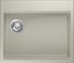 Превью картинка Гранитная мойка Rivelato TESORO 605-L 1-чаш 600*510 Топаз 703 #1