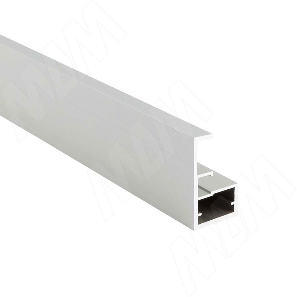 Фото PULSE LINEA Профиль рамочный узкий, с интегрированной ручкой, серебро (анод), L-5400 (FP00738HAL)