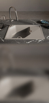 Превью картинка Смеситель для кухни Rivelato Asti U-обр. с выдвижной лейкой D-35мм Серый 803/хром #2