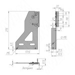 Превью картинка PULSE MOVEBOX F40 Система сортировки и хранения, платформа, 2 емкости (2x21), креп. фасада, полн.выдв., плавн.закр., графит (WRB402-42DGHFS) #10