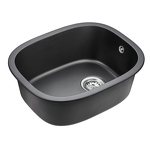 Превью картинка Кварцевая мойка EMAR EMQ-1560.P Оникс #1