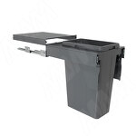 Превью картинка PULSE PROBOX LT F40 Система сортировки и хранения, 1 емкость (1x35), креп. фасада, полн.выдв., плавн.закр.,  графит (BRD401-35DG) #2