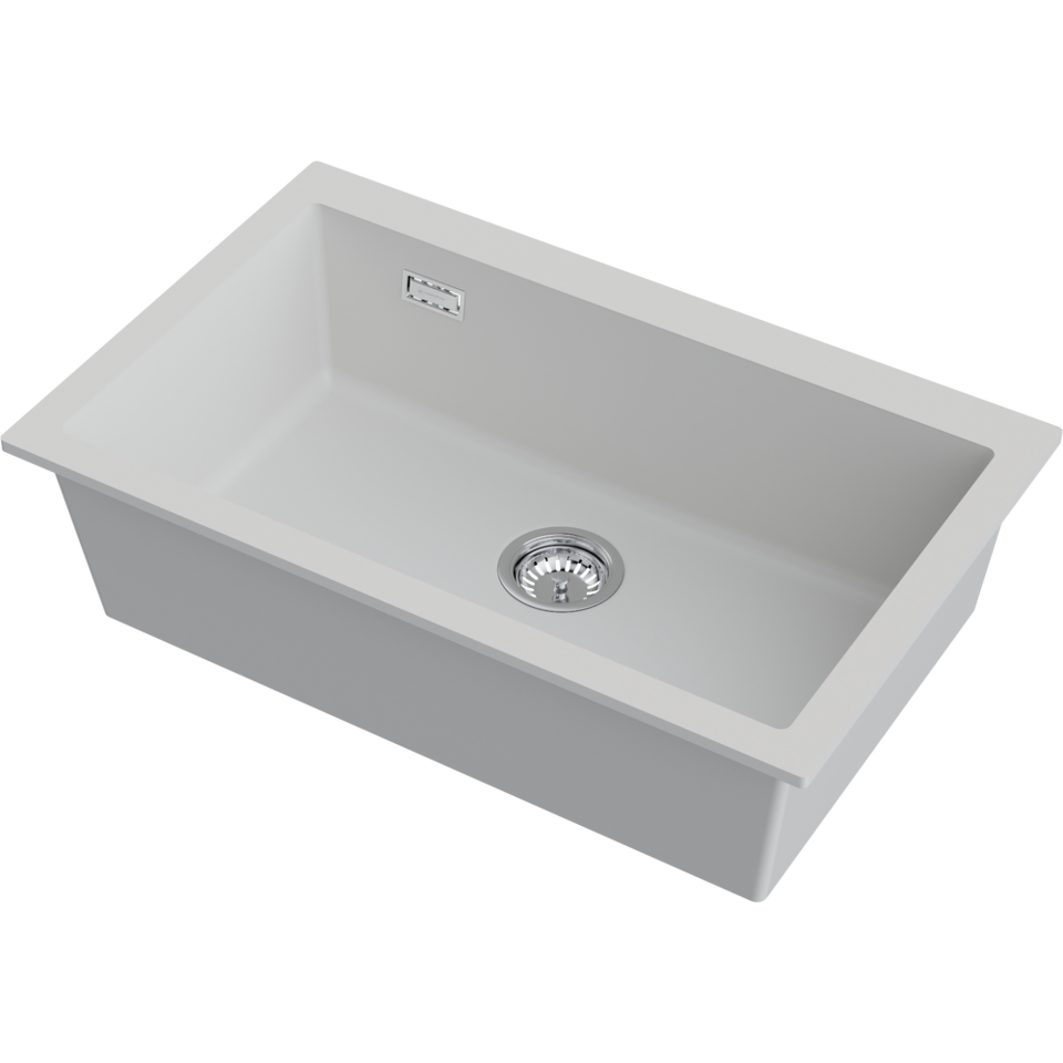 Фото Omoikiri Omishima 76-U-WH Matt Natceramic/белый матовый