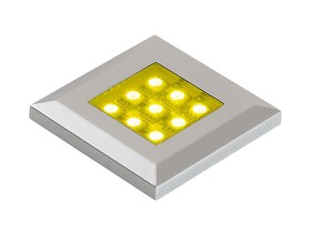 Картинка Furnika Светодиодный светильник SQUERE накладной, свет – RGB, цвет - алюминий