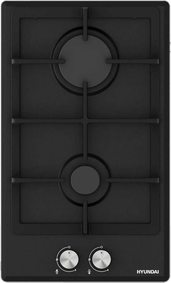 Фото Газовая варочная панель домино Hyundai HHG 3230 BK