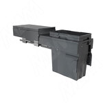 Превью картинка PULSE PROBOX F30 Система сортировки и хранения, 1 емкость (1x25), креп. фасада, полн.выдв., плавн.закр., крышка-полка, графит (MBN301-25DGMID) #2