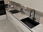 Превью картинка Металлическая мойка EMAR EMB-660(TOP) PVD Black #3