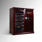Превью картинка Шкаф винный  Cold Vine Винный холодильник (шкаф) компрессорный COLD VINE С66-WM1-BAR(CLASSIC) #2