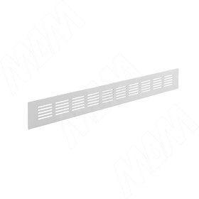 Картинка PULSE Вентиляционная решетка универсальная, 400x50 мм, тип1, алюминий, цвет алюм.серый (VGA101050400ALE1)