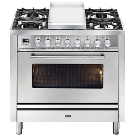 Картинка ILVE P09FDWE3/SS нержавеющая сталь (фурн. сатинированная сталь)