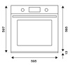 Превью картинка Электрический духовой шкаф Bertazzoni F6011MODPLN/23 #3