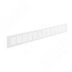 Превью картинка PULSE Вентиляционная решетка универсальная, 480x60 мм, тип1, алюминий, цвет белый (VGA201060480WHE1) #1
