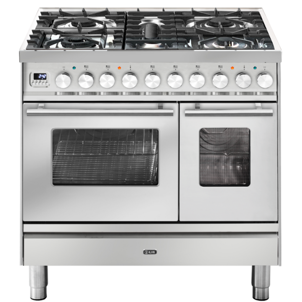 Фото Центр варочный ILVE PD09PWE3/SS нержавеющая сталь (фурн. сатинированная сталь)