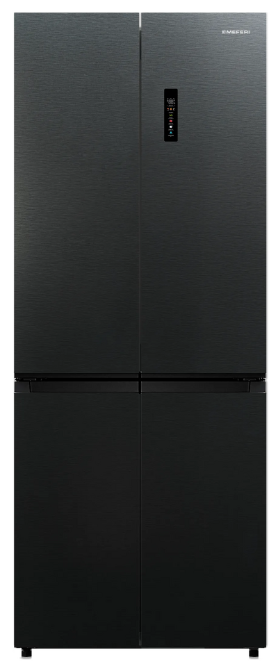 Фото  Холодильник side by side Meferi MFR83BLACK IX TOTAL NO FROST CROSS DOOR COMFORT