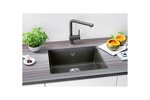 Превью картинка Гранитная мойка Blanсo SUBLINE 500-U керамика PuraPlus черный  с отв.арм. InFino #2