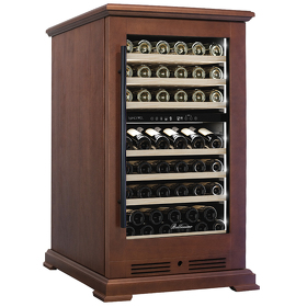 Картинка Meyvel Винный холодильник (шкаф) компрессорный MEYVEL MV77PRO-KBT2 (Итальянский орех)