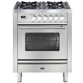 Картинка ILVE P07WE3/SS нержавеющая сталь (фурн. сатинированная сталь)