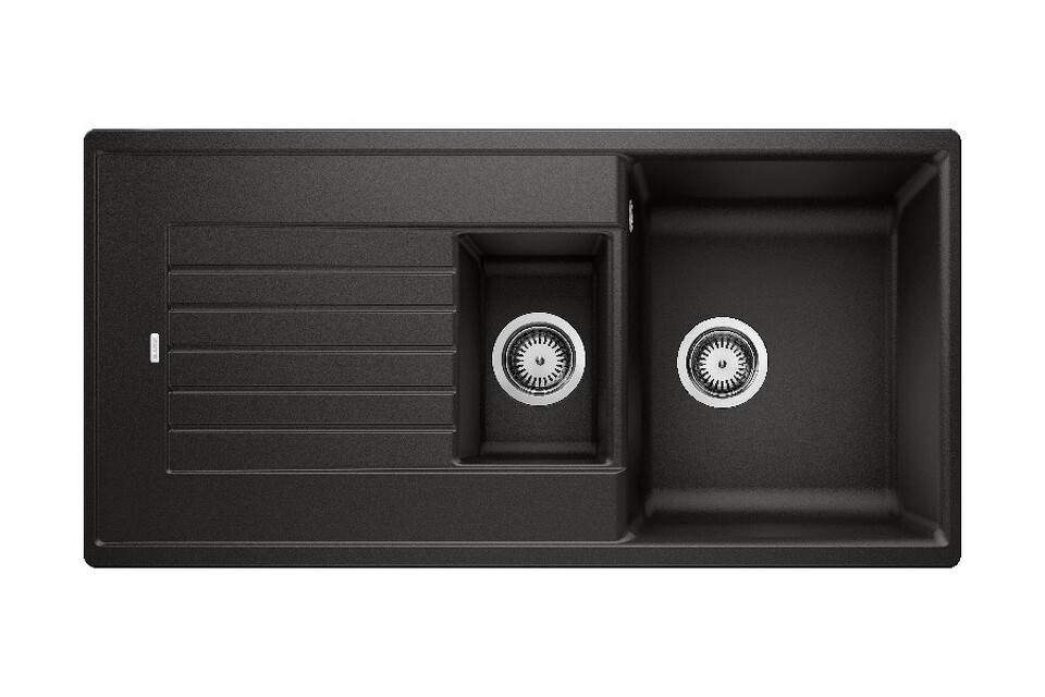 Фото Гранитная мойка Blanсo ZIA XL 6S SILGRANIT PuraDur черный