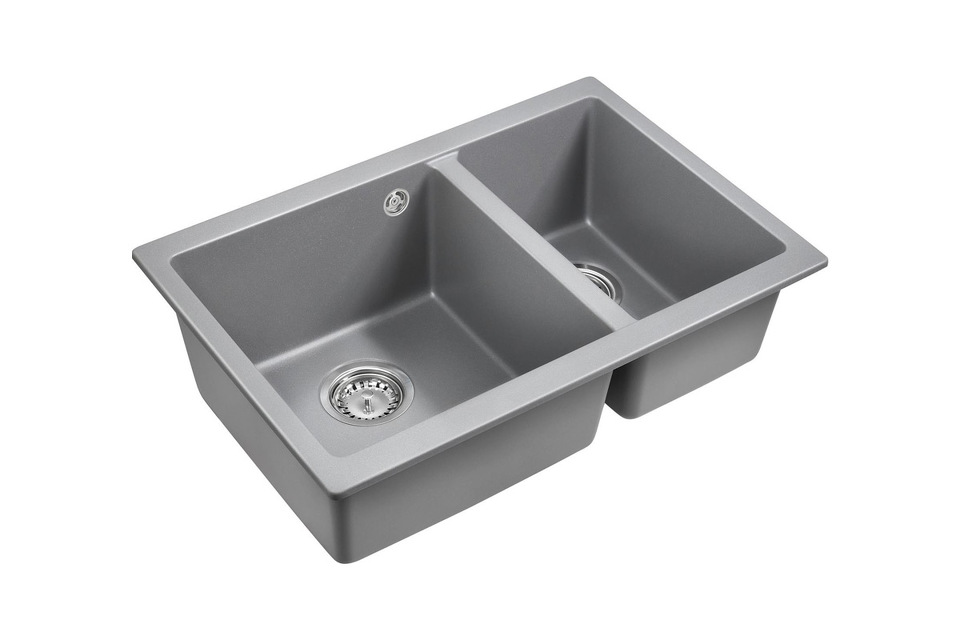 Фото Кварцевая мойка EMAR EMQ-2665.PL Алмаз