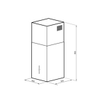 Превью картинка Цилиндрическая вытяжка Lex ALTO 400 BLACK воздухоочиститель #5