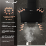 Превью картинка Наклонная вытяжка Weissgauff Yota 500 PB BL #2