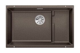 Картинка Blanсo SUBLINE 700-U Level SILGRANIT PuraDur кофе с отв.арм. InFino