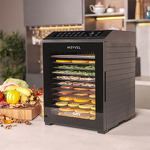 Превью картинка Сушилка для овощей и фруктов Дегидратор Meyvel MDH14-1P (Black) #27