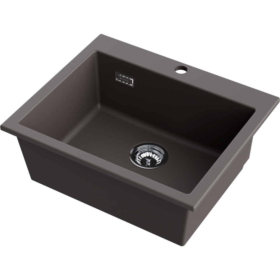 Фото Omoikiri Omishima 60-SG Matt Natceramic/stone grey матовый
